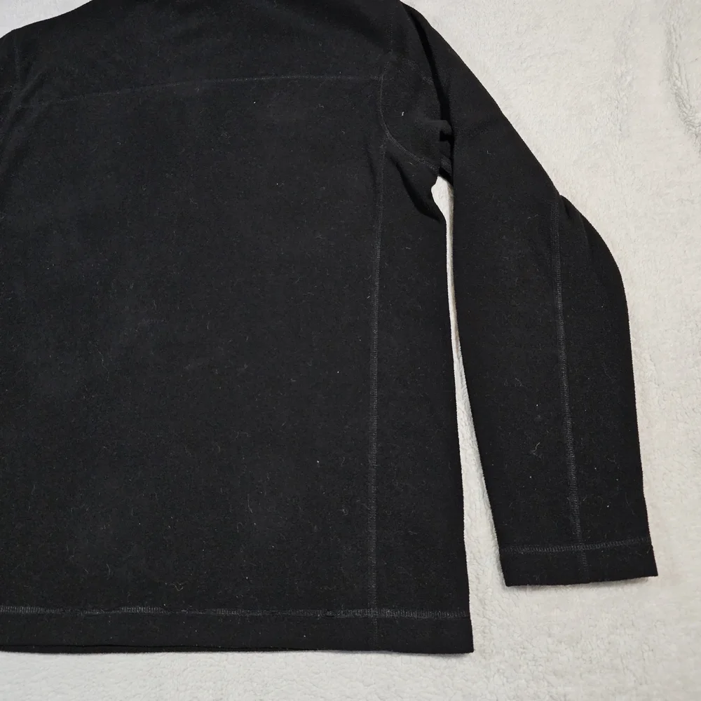 Black Quarter-Zip Pullover